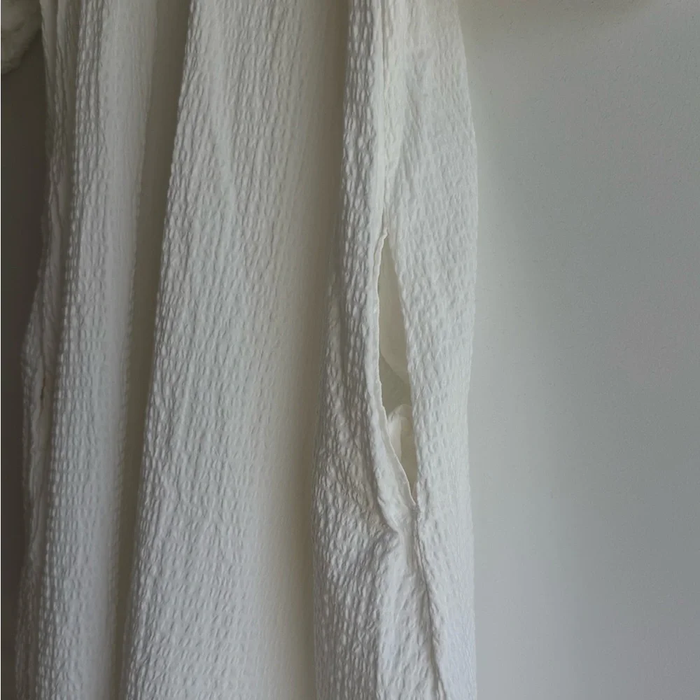 a new day White Puff Sleeve Mini Dress - Picture 4 of 6